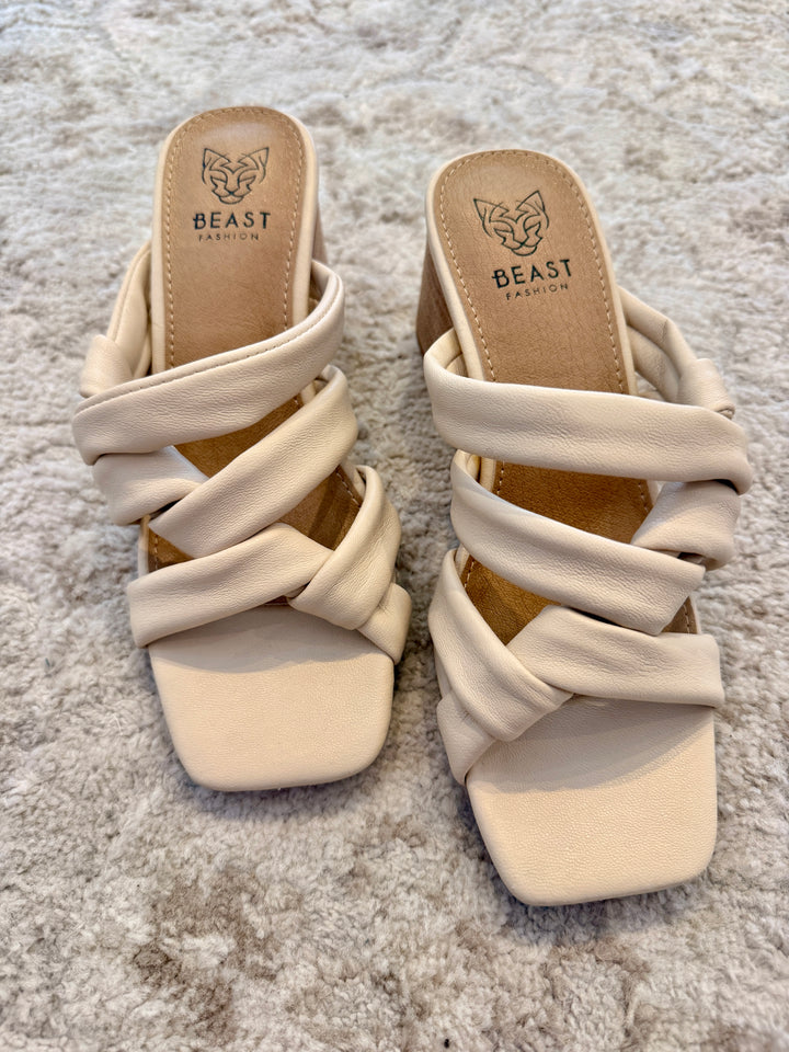 EBIE Braided Heel Mule