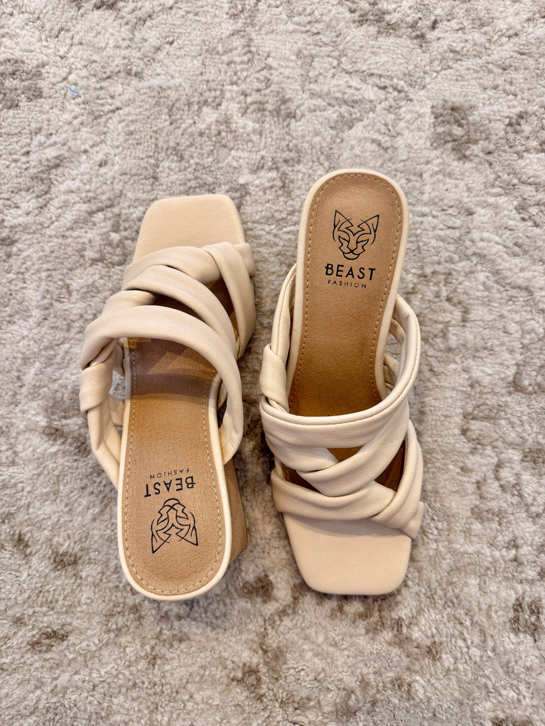 EBIE Braided Heel Mule