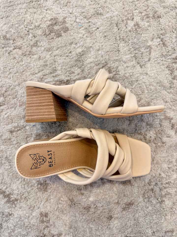 EBIE Braided Heel Mule