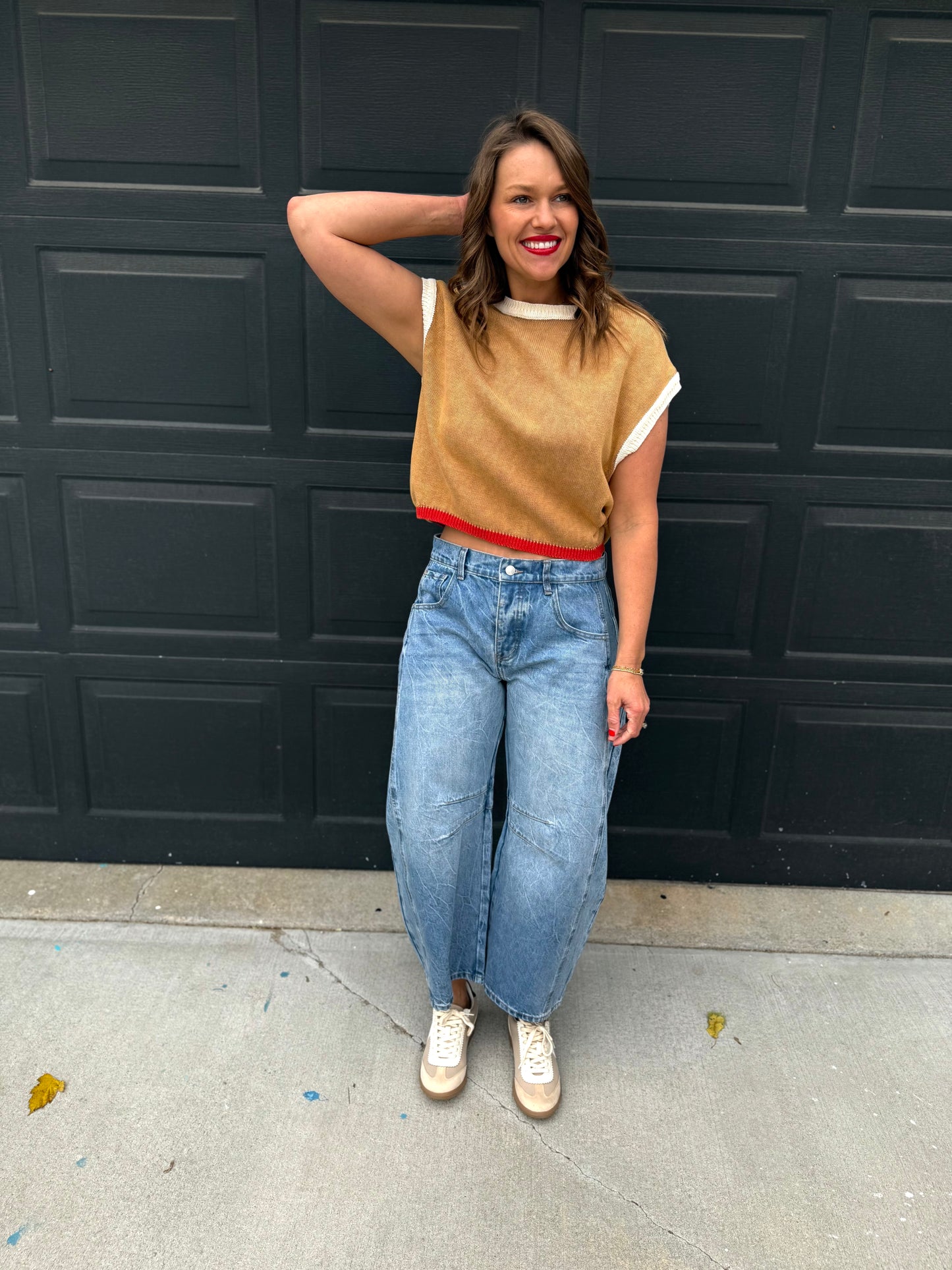 Mineral Washed Barrel Pants