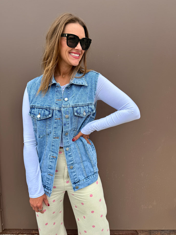 Denim Vest