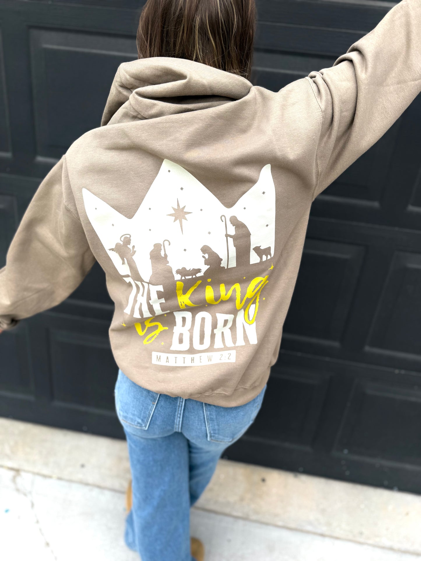 King Is Born Hoodie
