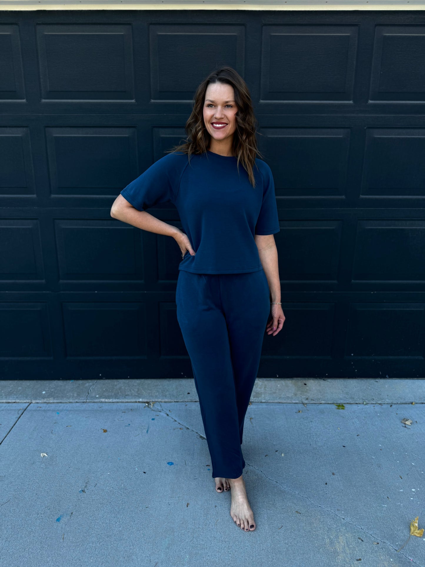 Laguna Soft Drape Cropped Pants