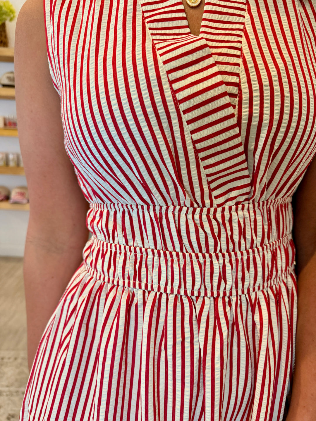 Red Stripe Maxi