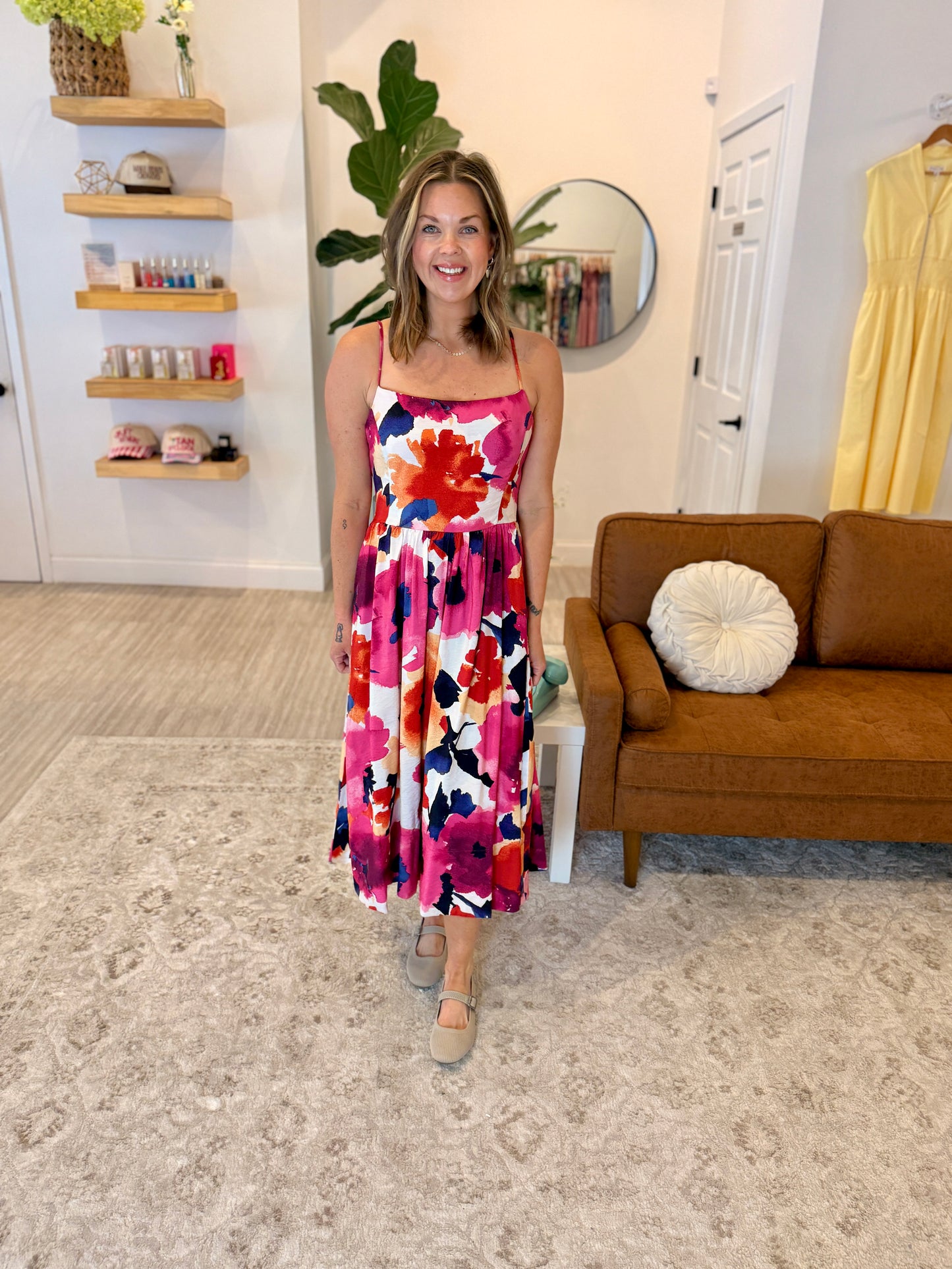 Take My Breath Away Floral Dress