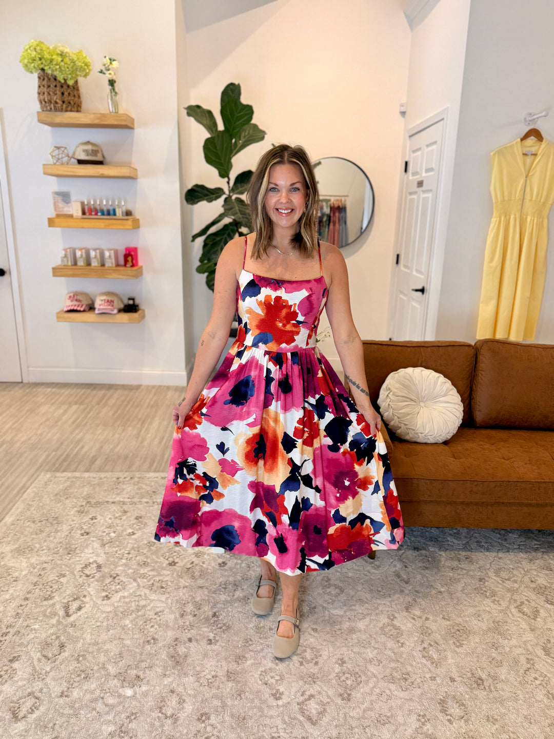 Take My Breath Away Floral Dress