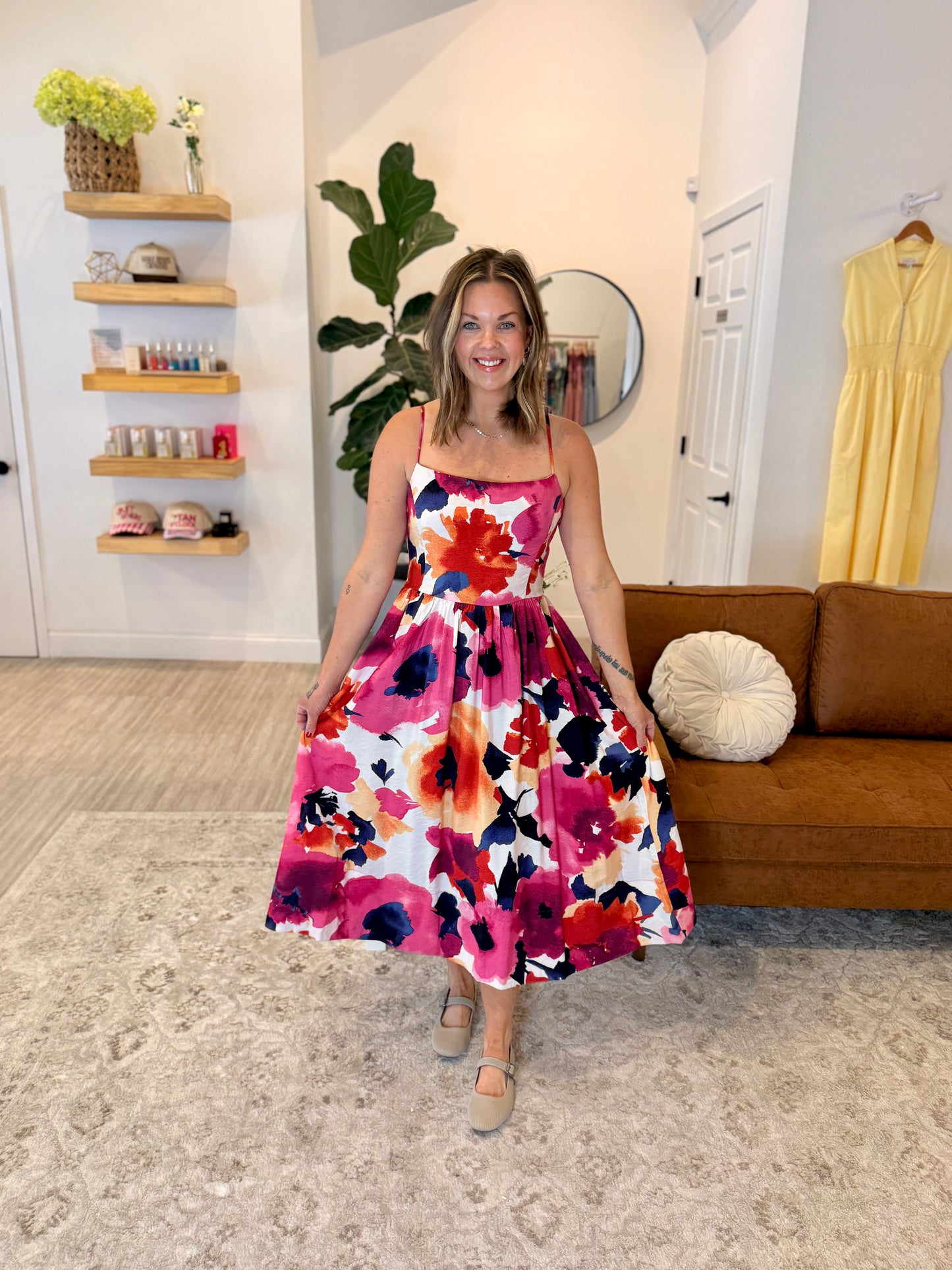 Take My Breath Away Floral Dress