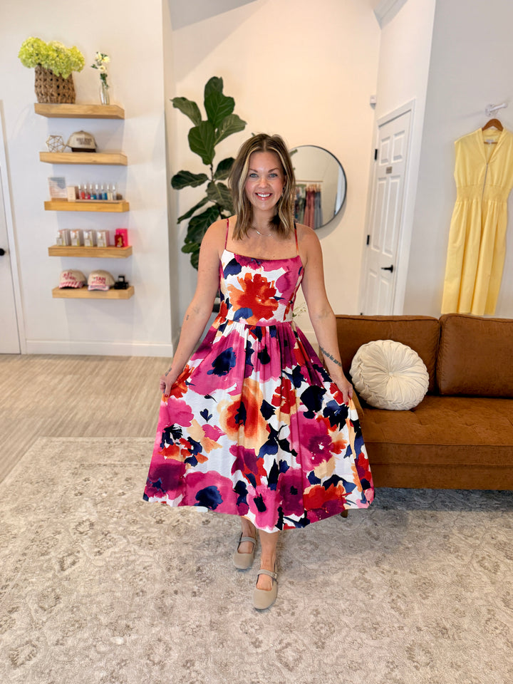 Take My Breath Away Floral Dress
