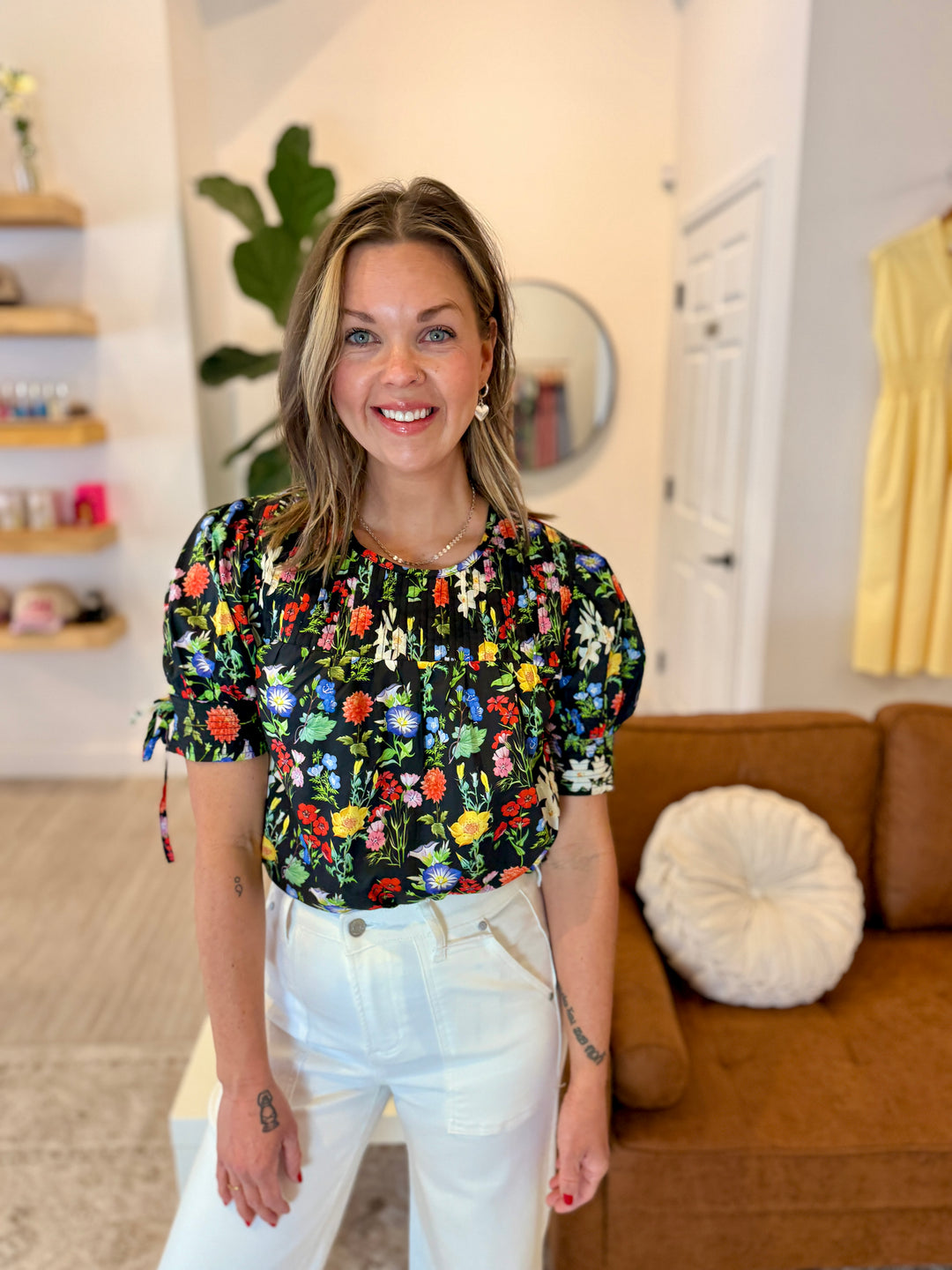 Flourish &amp; Fold Top