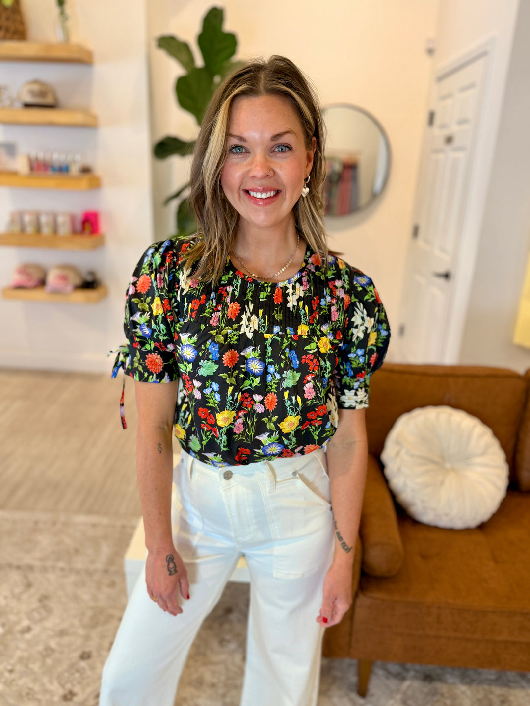 Flourish &amp; Fold Top