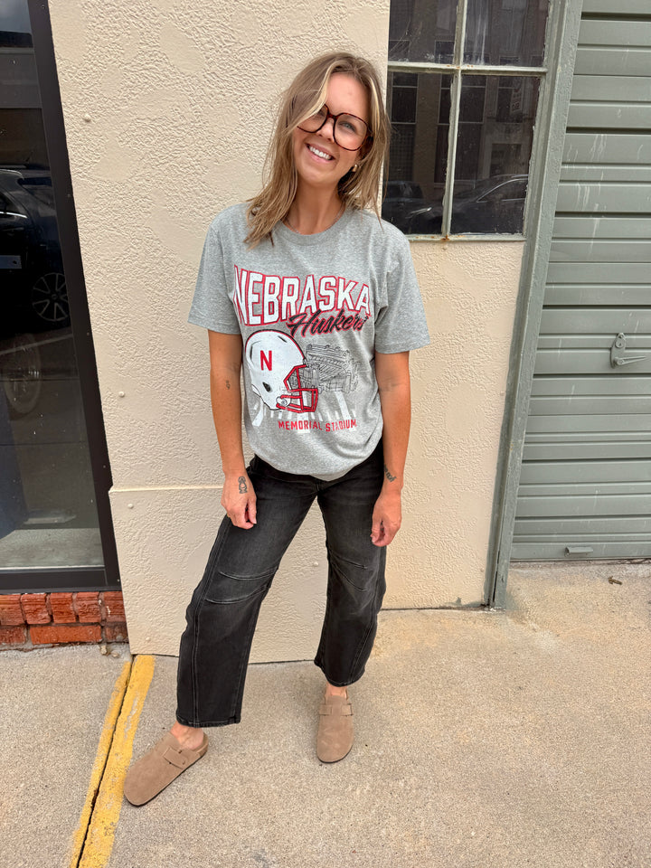 Memorial Stadium Sketch Comfort Tee