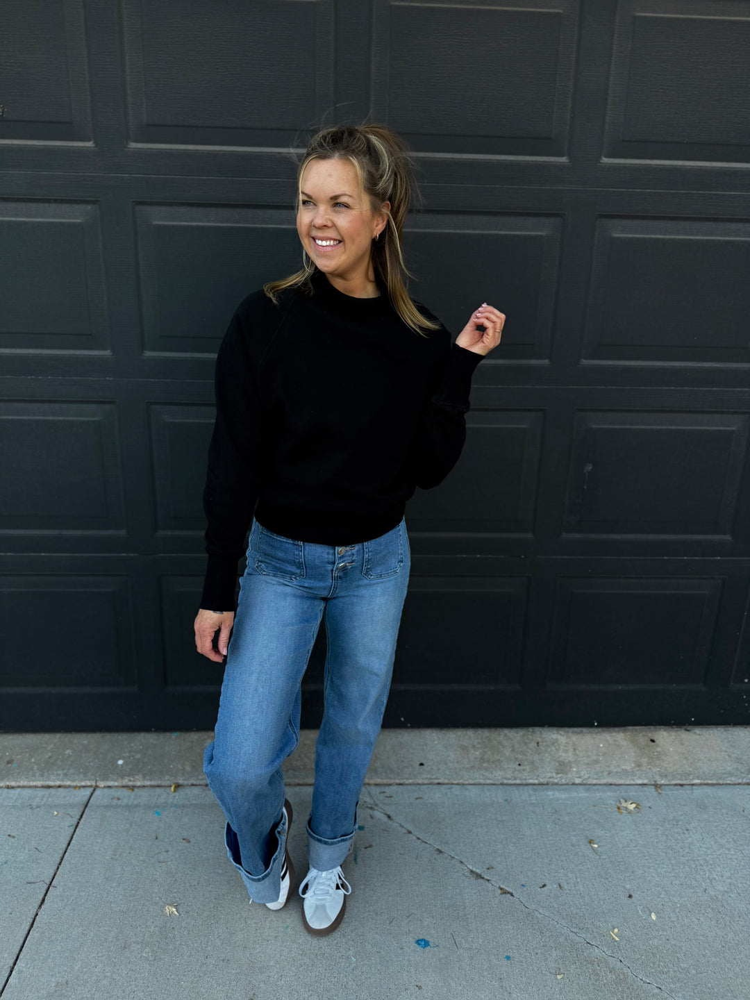 Malibu Raglan Sleeve Turtleneck