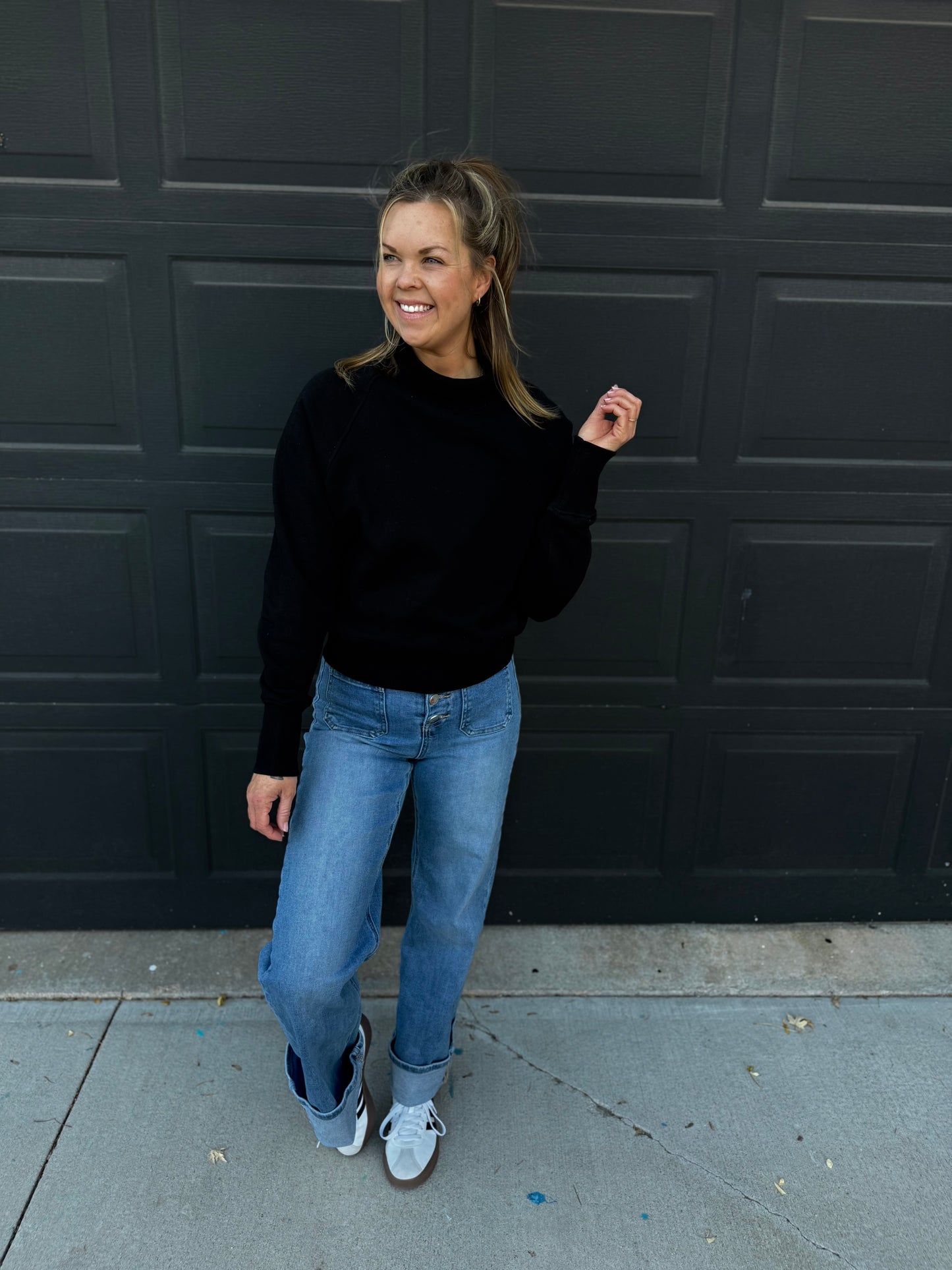 Malibu Raglan Sleeve Turtleneck