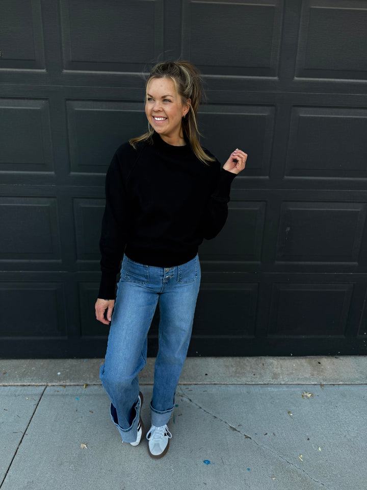Malibu Raglan Sleeve Turtleneck