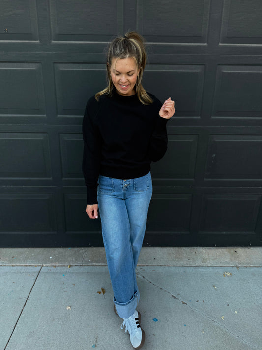 Malibu Raglan Sleeve Turtleneck