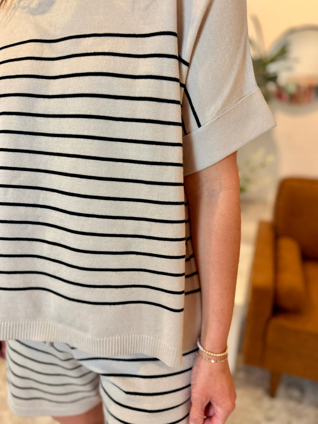 Sienna Striped Loungewear Set