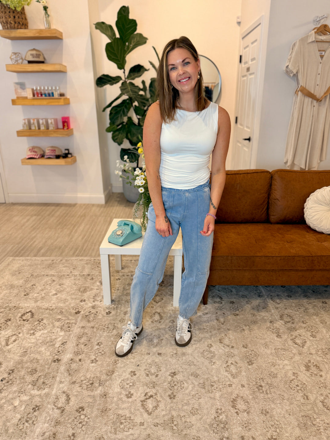 Vintage Revival Acid Washed Joggers