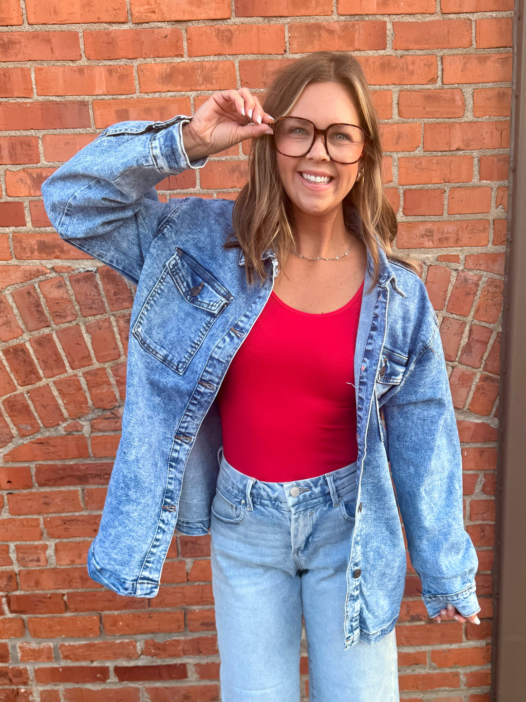 Rory Acid Wash Denim Jacket
