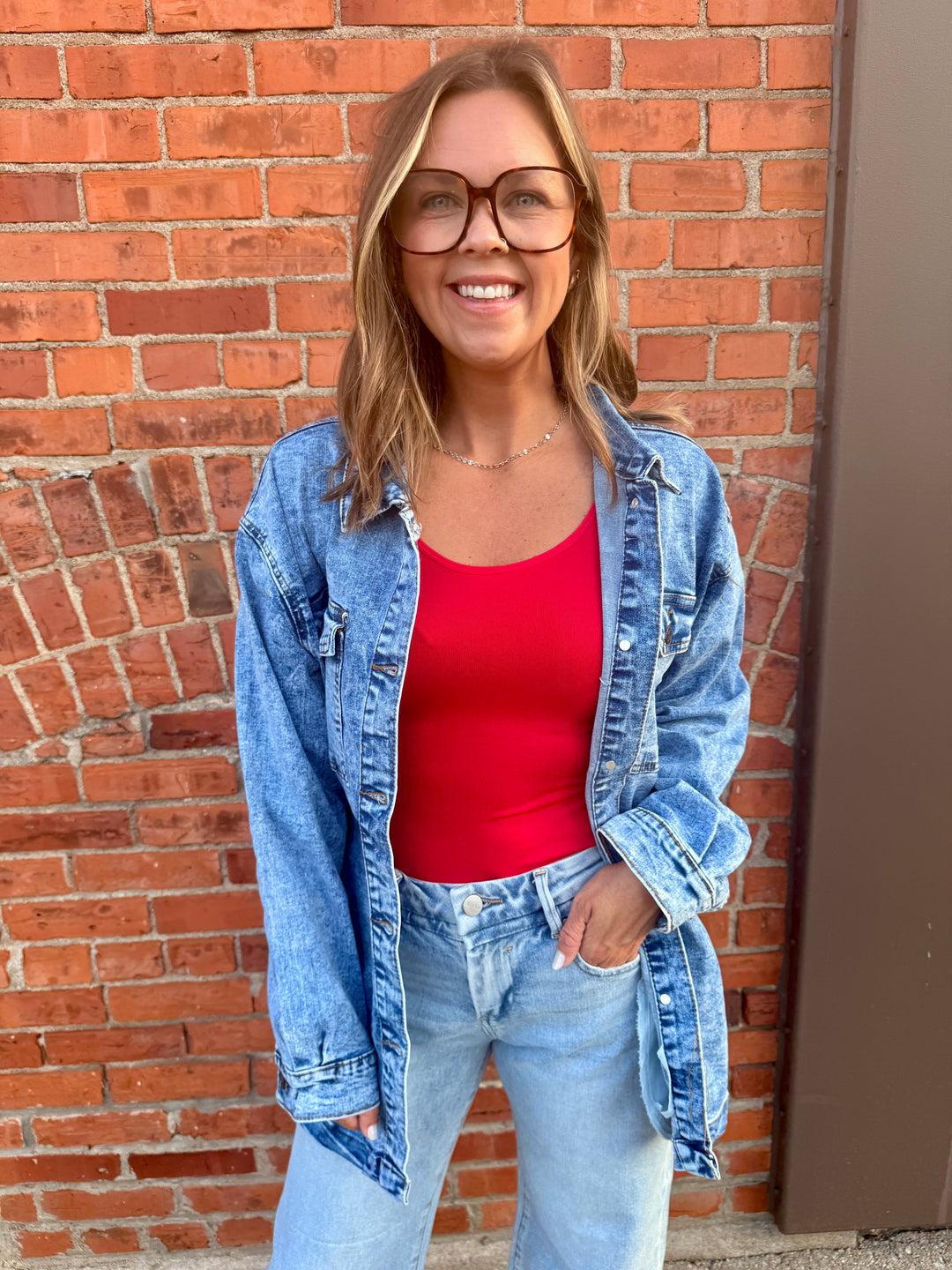 Rory Acid Wash Denim Jacket