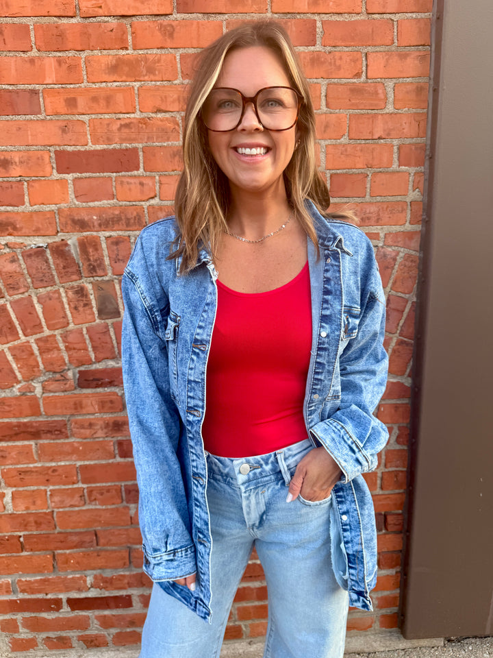 Rory Acid Wash Denim Jacket