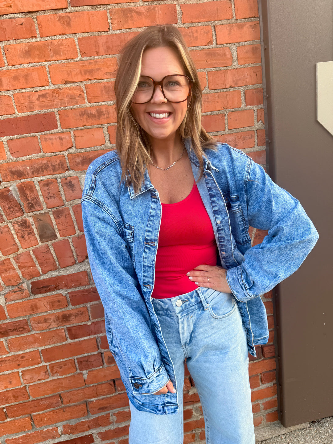 Rory Acid Wash Denim Jacket