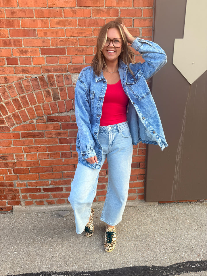 Rory Acid Wash Denim Jacket