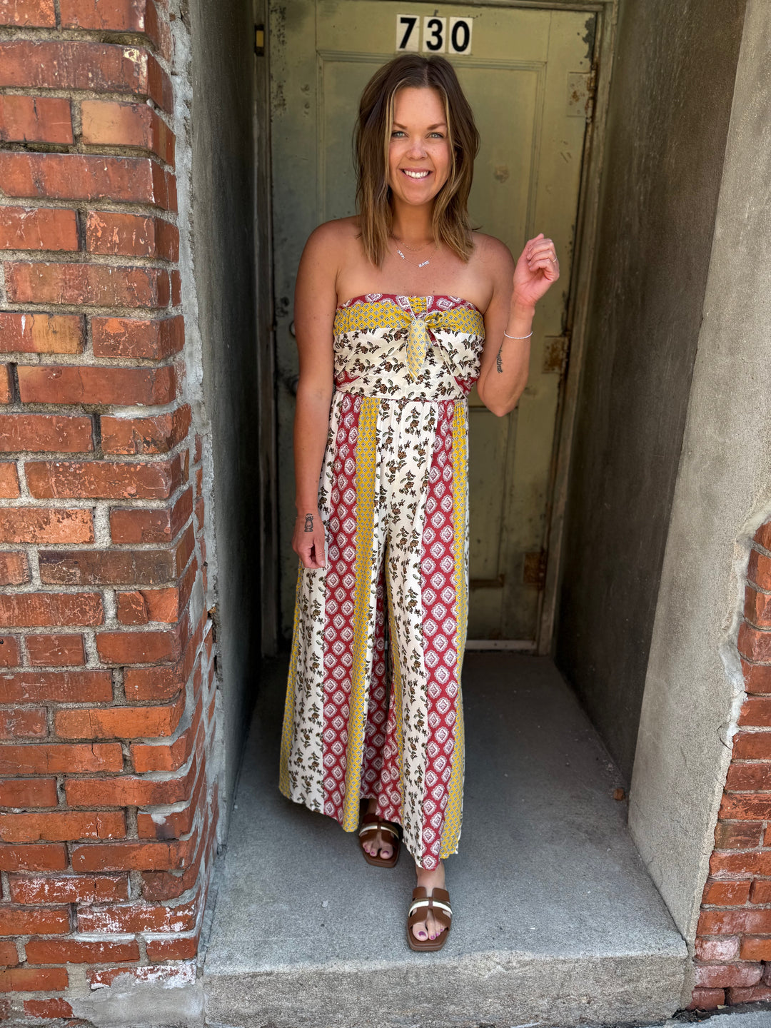 Sunkissed Smocked Tube Jumpsuit