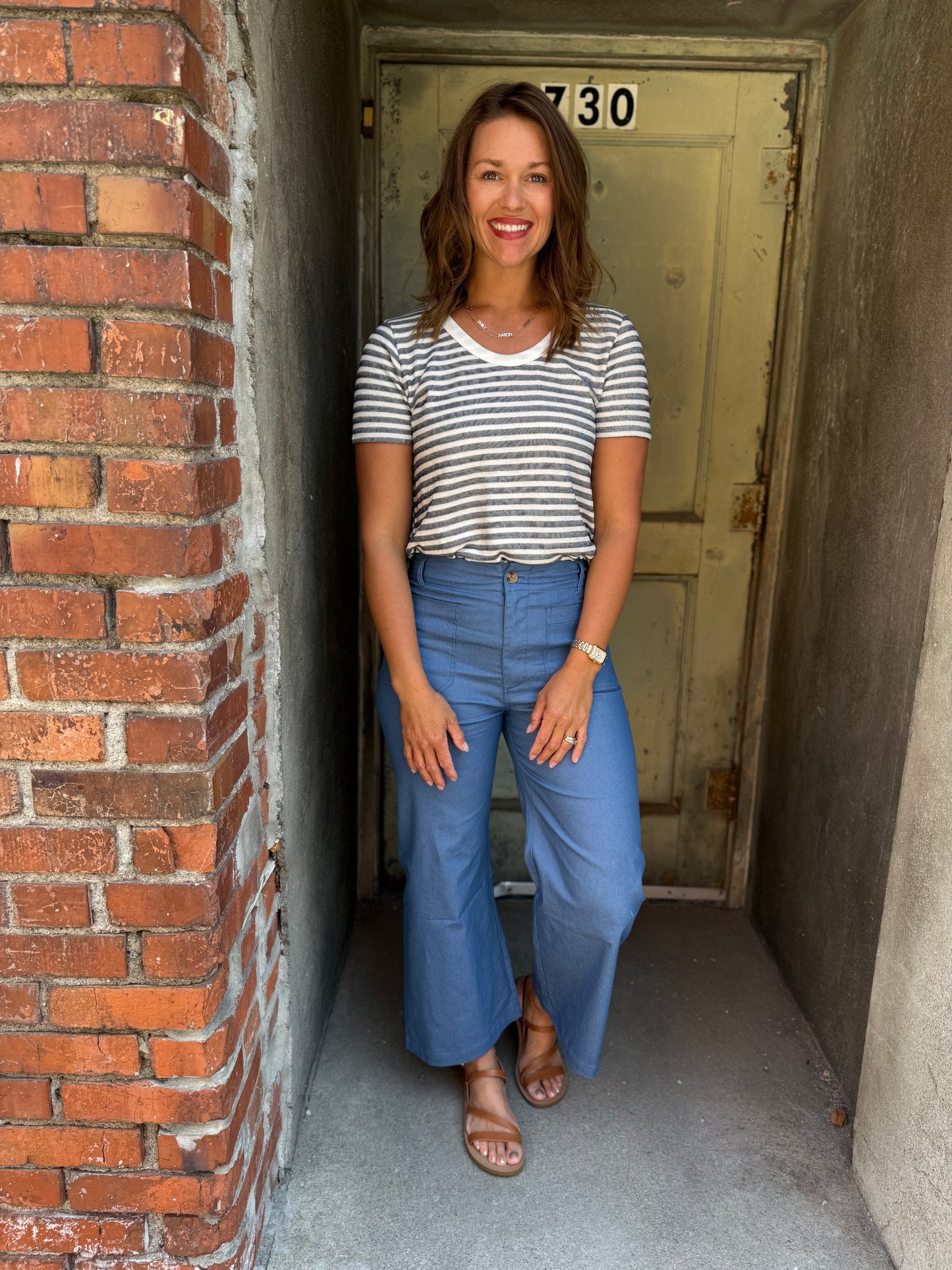 Navy Everyday Top