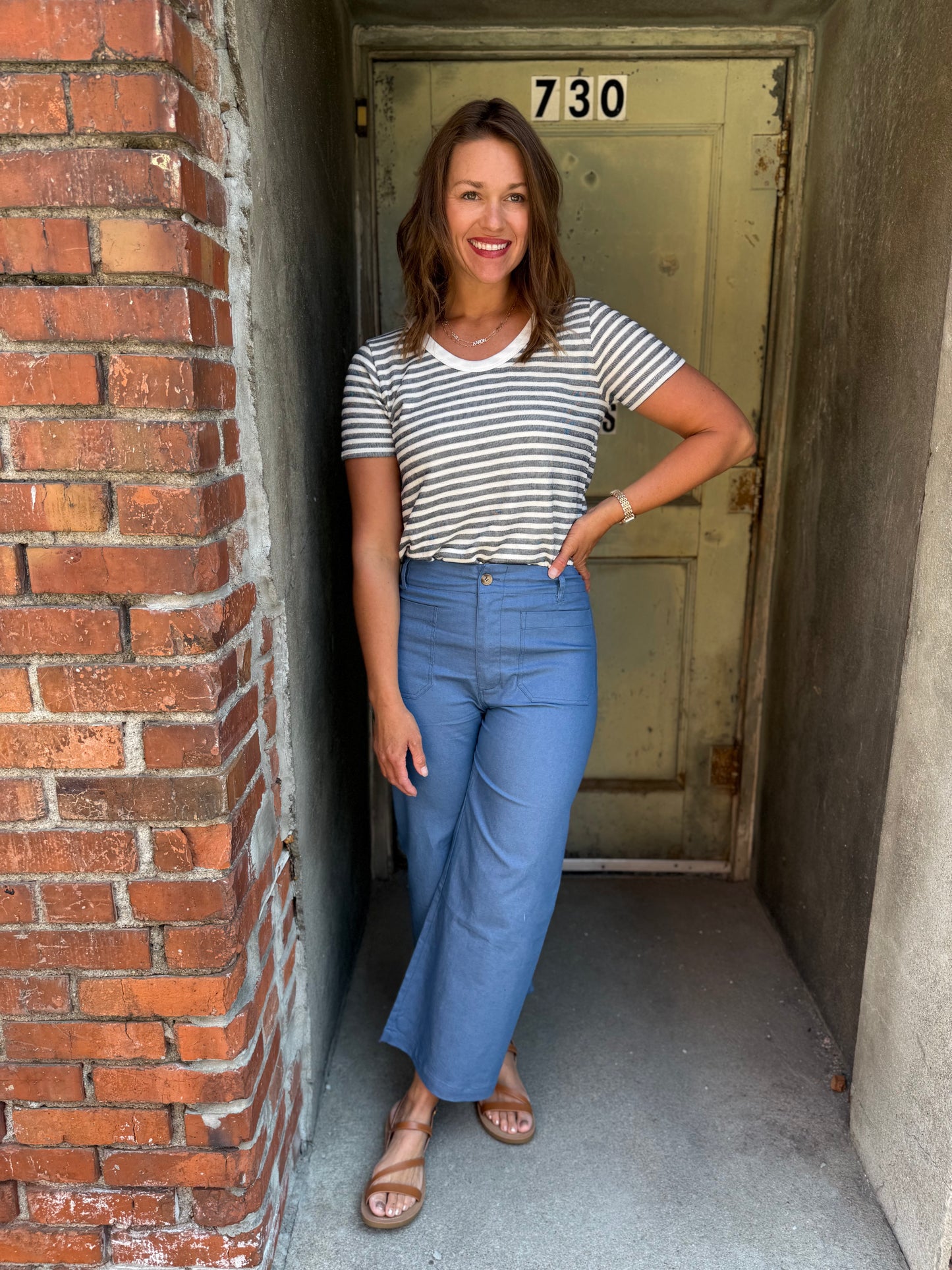 Navy Everyday Top