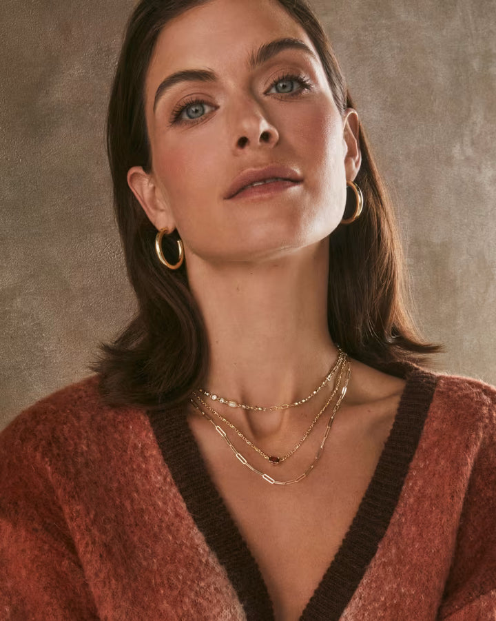 Colette Large Hoop - Gold