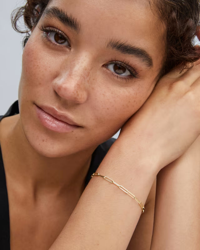Courtney Paperclip Bracelet