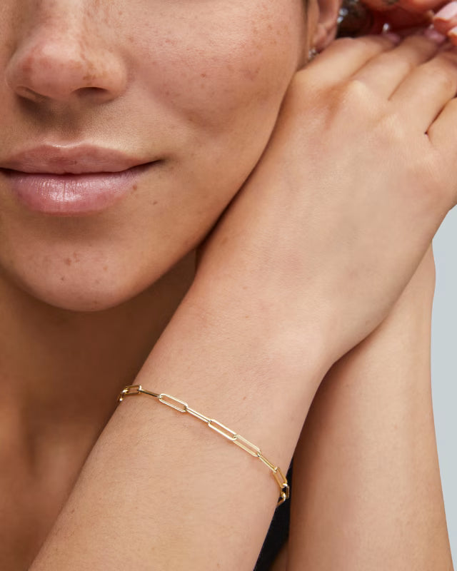 Courtney Paperclip Bracelet