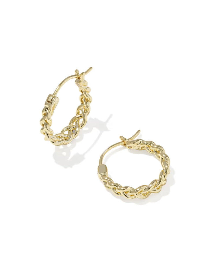 Gabriella Set Huggie - Gold