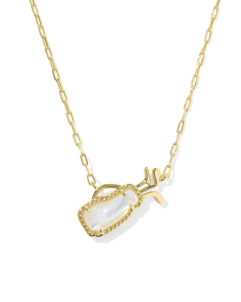 Golf Gold Short Pendant Necklace *Kendra Scott