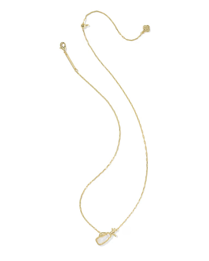 Golf Gold Short Pendant Necklace *Kendra Scott