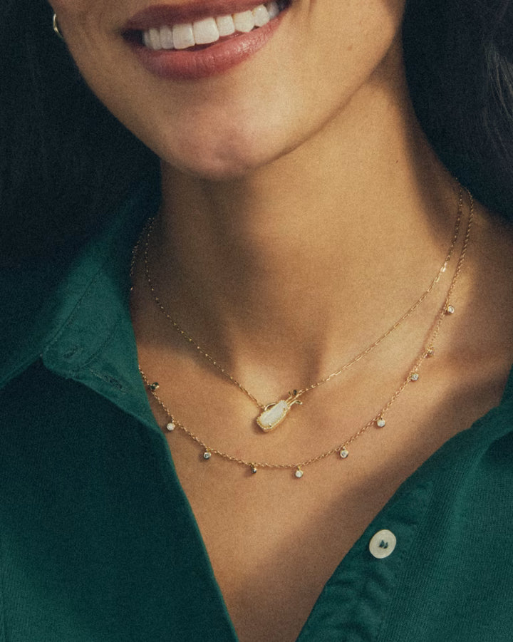 Golf Gold Short Pendant Necklace *Kendra Scott