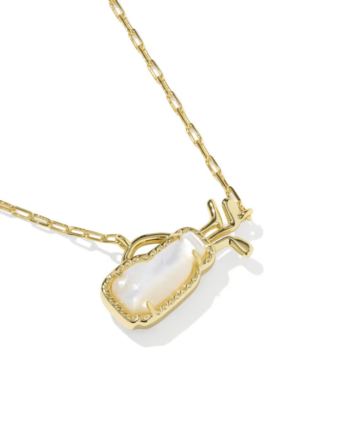 Golf Gold Short Pendant Necklace *Kendra Scott