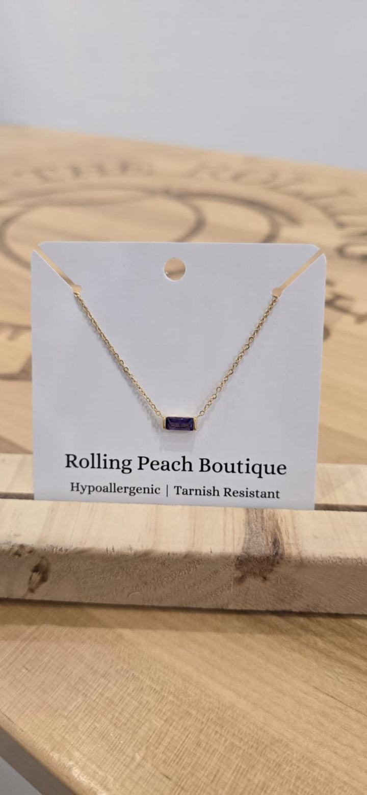 Birthstone Necklace