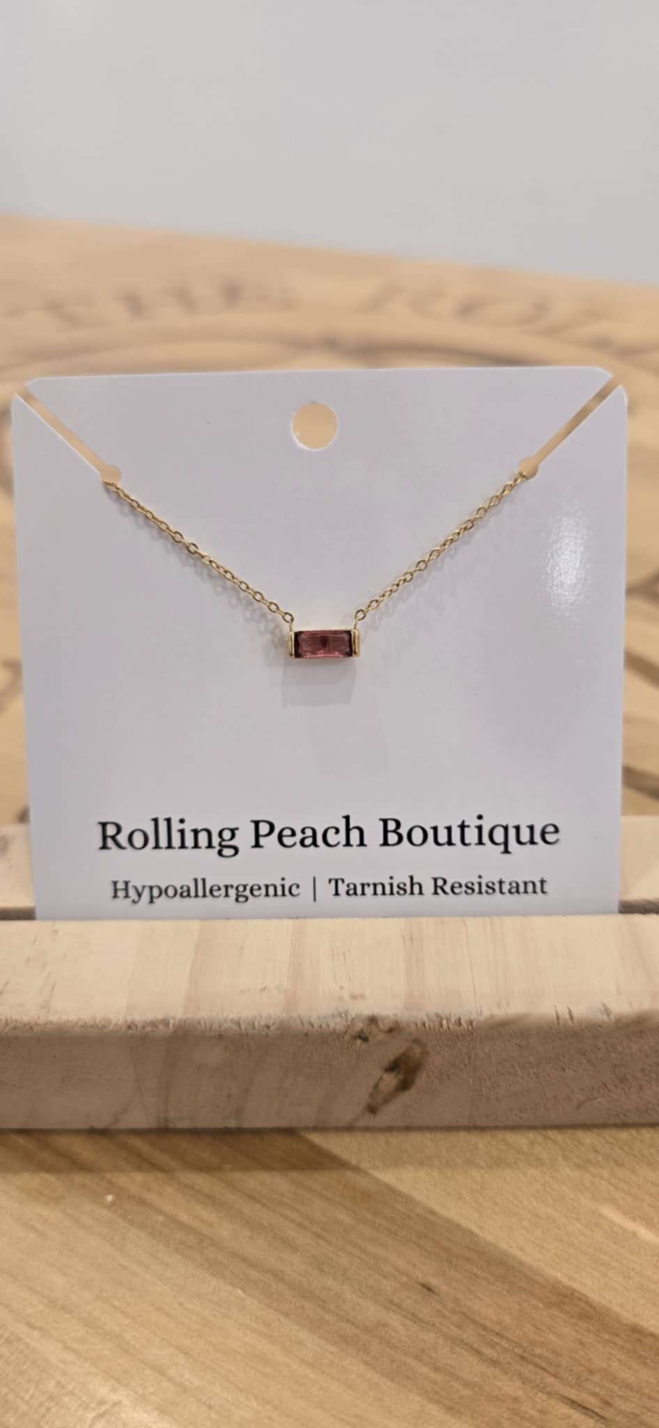 Birthstone Necklace