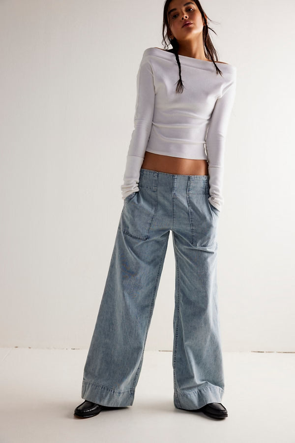 FP Breezy Denim Pull On