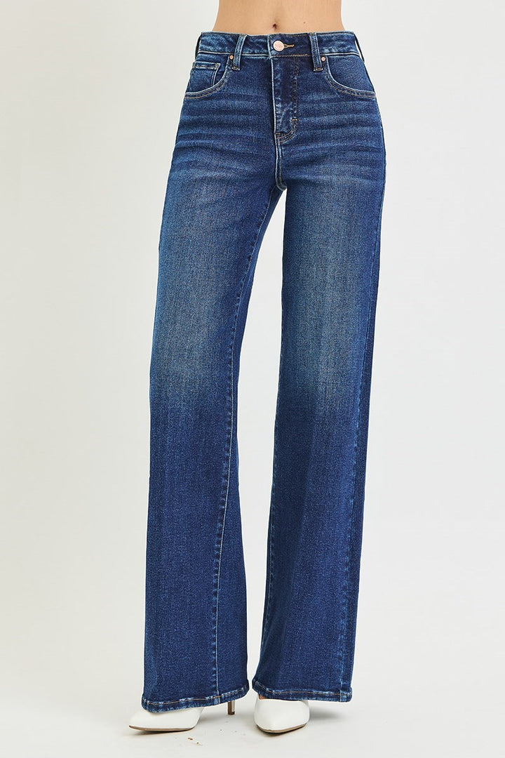 The Sterling - Tummy Control High-Rise Wide-Leg Jeans
