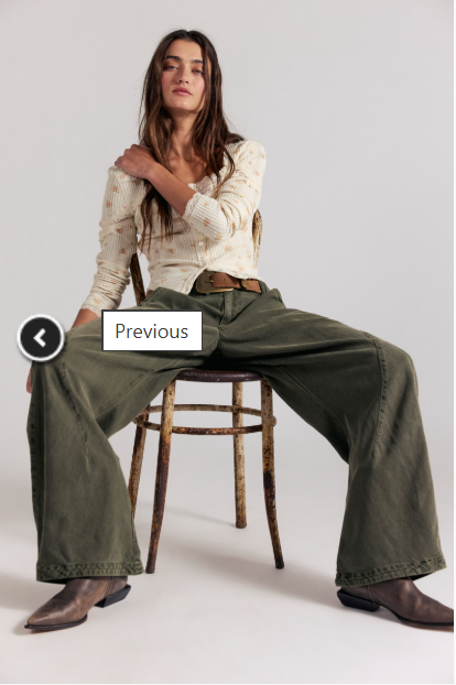 Spotlight Washed Trouser - Dusty Olive