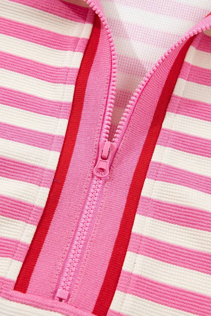 Pink Playmaker Stripe Skort Set