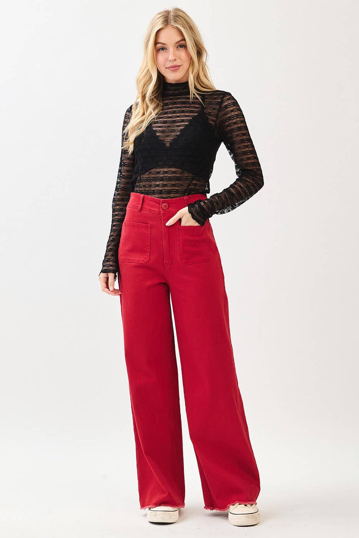 Scarlet Edge Twill Pants