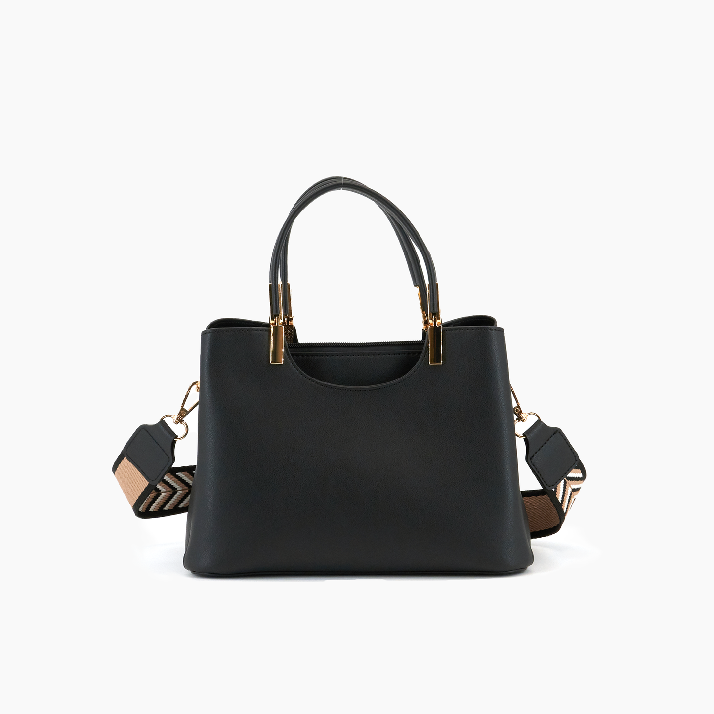 Ava Simpler Times Crossbody Bag: Black