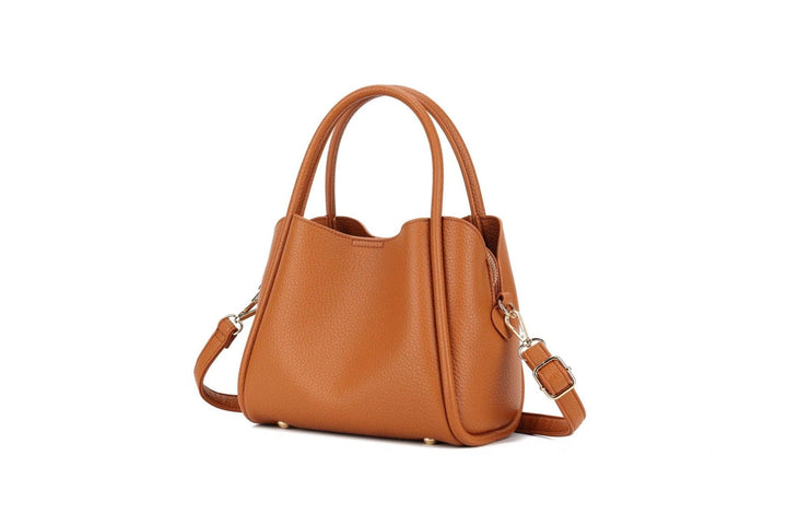 Clara 3 Compartment Satchel/Crossbody Bag