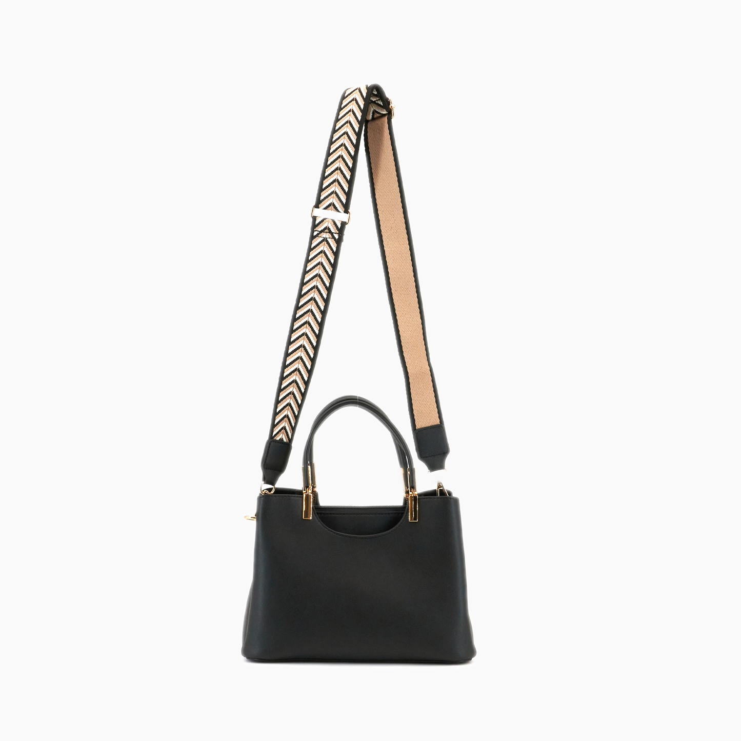 Ava Simpler Times Crossbody Bag: Black