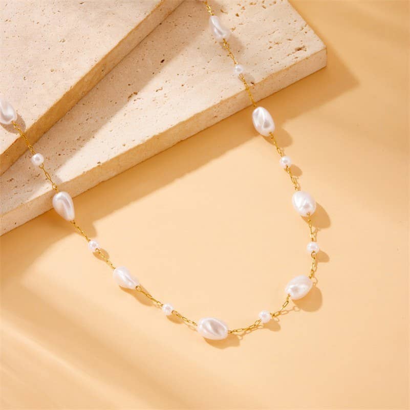 Pearl Layered Necklace