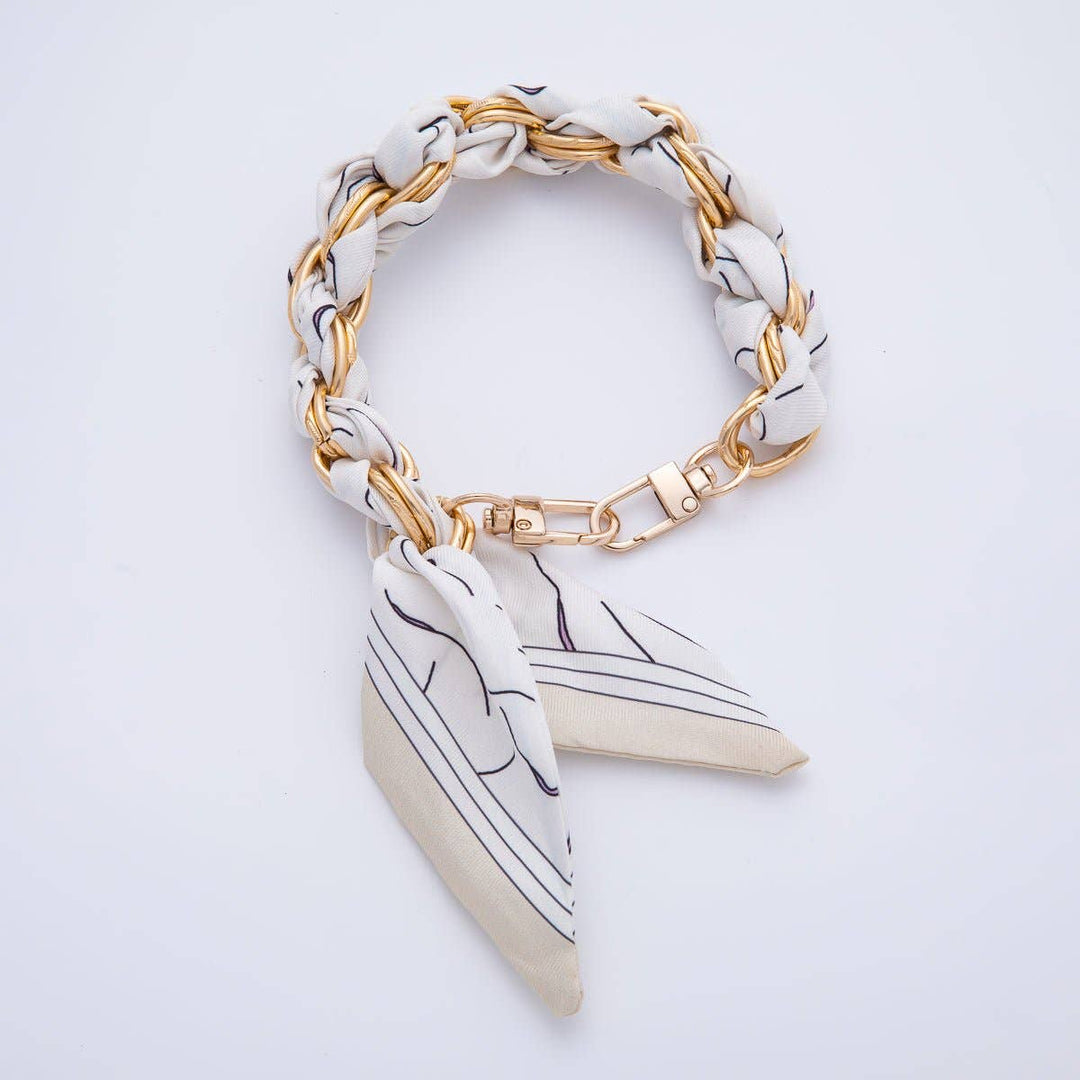 Luxe Scarf Keychain &amp; Bag Charm