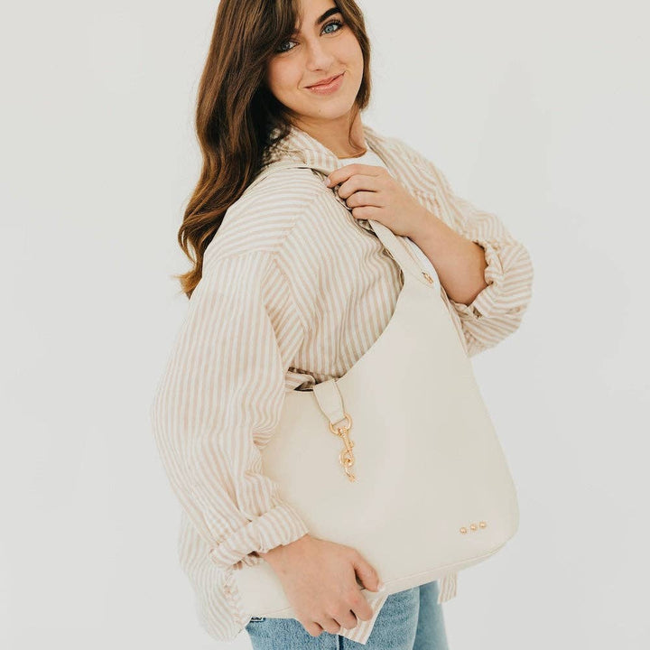 Haddie Hobo Vegan Leather Tote